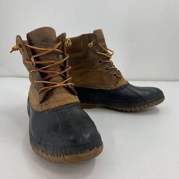 Sorel Men\'s Cheyanne Lace Rain Waterproof Winter Leather Sole Duck Boot‎ Size 9 main image 12